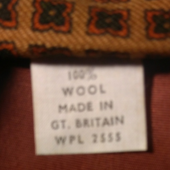 Gimbels vintage wool necktie - Picture 3 of 3